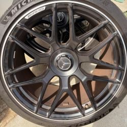 Set 4 Factory 21" GT Mercedes 4 Door Wheels Rims OEM 