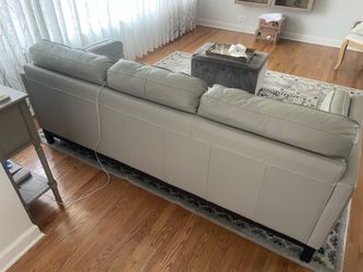 Leather sofa