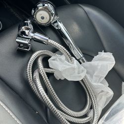 Shower head with hose