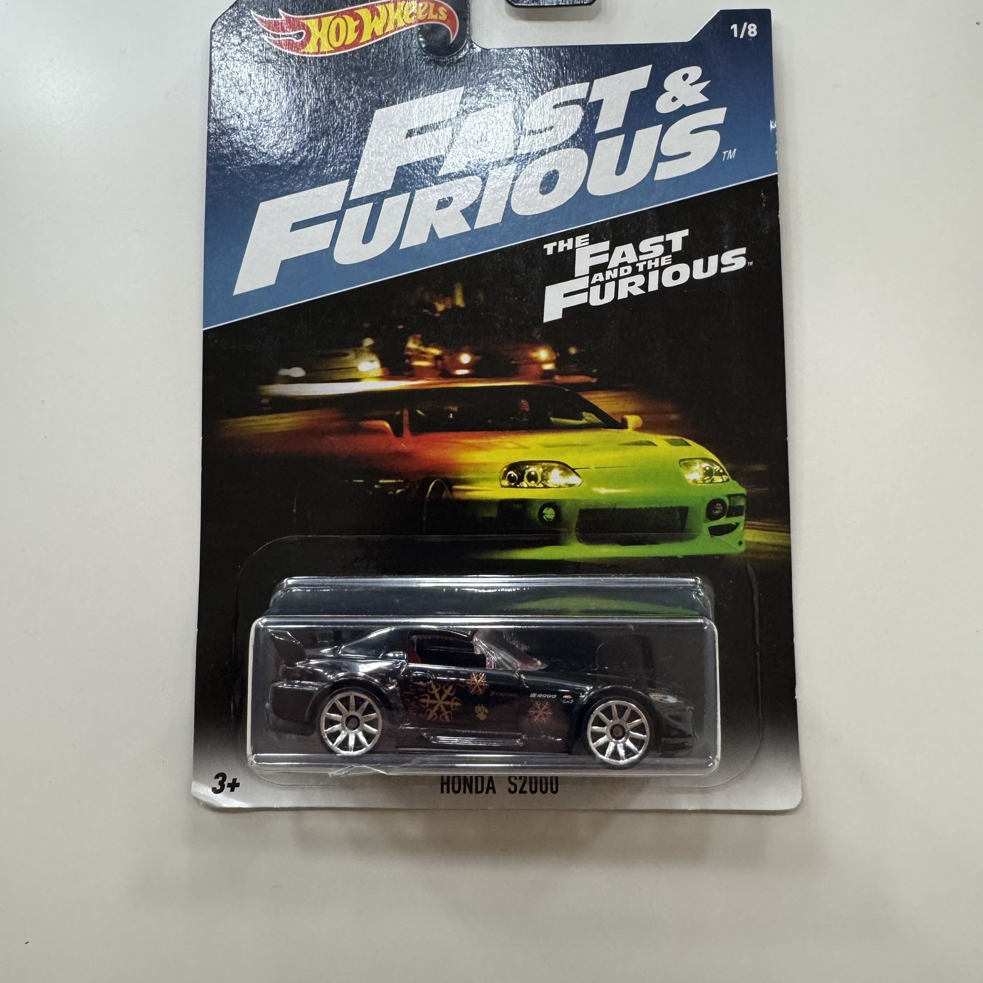 2017 Hot Wheels Fast & Furious Honda S2000 Black PB4