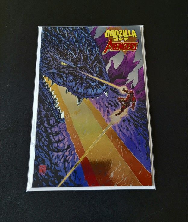 Godzilla VS Avengers #1 Foil