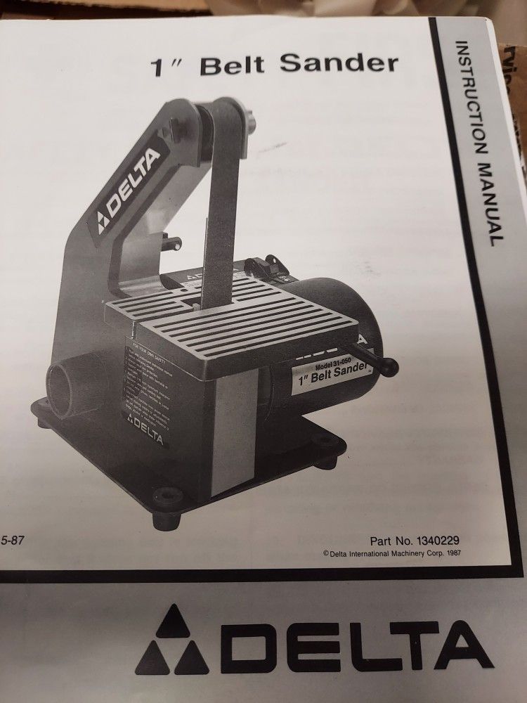 Delta Belt Sander 1 Inch for Sale in Phoenix, AZ OfferUp