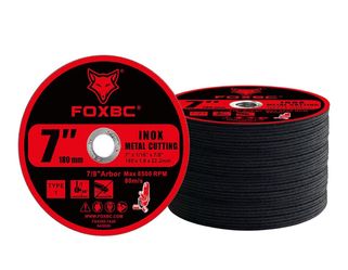 7 Inch Metal Cut Off Wheel Disc, 7" x 1/16" x 7/8" - 20 Pack Cutting Metal new in box $30