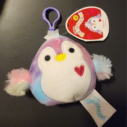 Tomara the Penguin 3.5" Squishmallow Clip