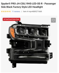 19-22 Chevy Silverado Parts