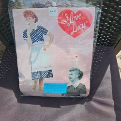 I Love Lucy costume  size 6-8