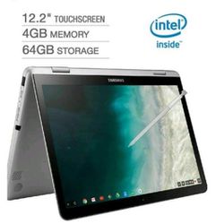 Samsung 12.2"  2-in-1 Touch Chromebook Plus V2 64GB New 