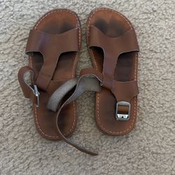 Brown Freshly Picked Sandals Size 11