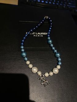 Blue Teddy Pearls