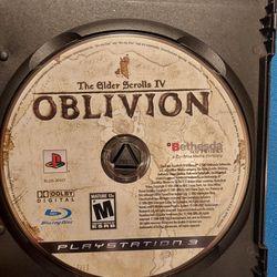 PS3 The Elder Scrolls IV Oblivion video game