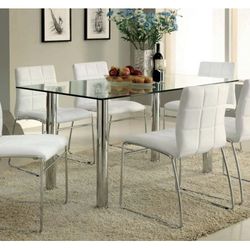 White Dining Table Set