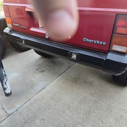 90 xj rear bumper with lights