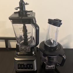 Ninja Professional Plus 72-Oz Kitchen System Blender, Smoothies, Crush, 5 Auto-iQ Preset Programs, 1400PW, BN800 Silver