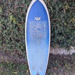 5'7" Twin Fin Fish Surfboard
