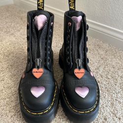 Dr Martens Sinclair Heart Chunky Platform Boot 8