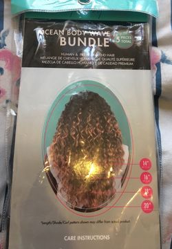 Weft Wavy brown hair