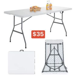 Brand New 6FT Heavy Duty Folding Tables - NEW IN BOX