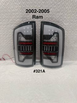 2002 To 2005 Dodge Ram LED Bar Taillights
