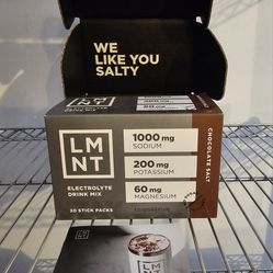 LMNT Hot Chocolate and Coffee Mixer - Chocolate Salt Electrolytes | Hydration Powder Packets