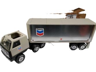 Tonka Chevron Package Delivery Truck No. 2165 Multi-color Other Collectible