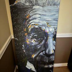 Einstein painting