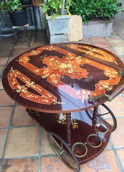 Vintage Italian tea or licquor cart