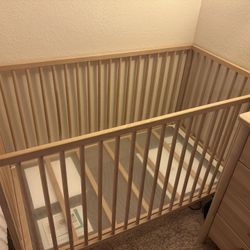 Ikea Baby Crib - Like New