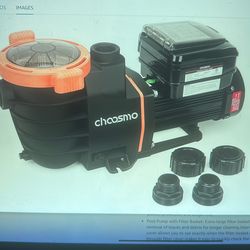 NEW Variable Speed Pool Pump. W/Control Panel/APP Control Easily Operation 5070GPH High Performance 1.5HP Powerful Self Primming Pool Pump (Inground)