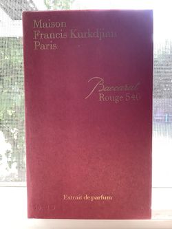 Madison Francis Kurkdjian Paris Baccarat Rouge 540