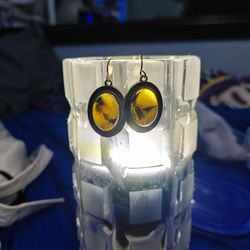 Natural Amber Earrings 