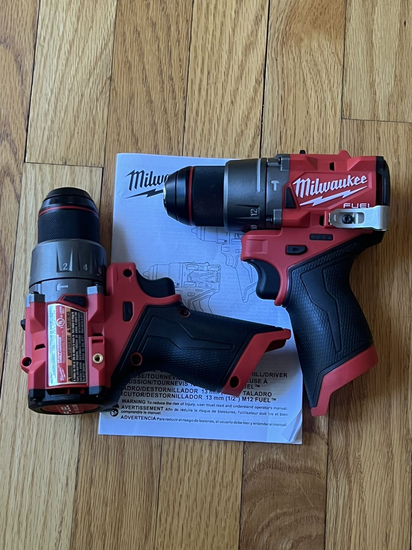 Milwaukee M12 Fuel Brushless 1/2” Hammer drill/driver ( Tool Only)