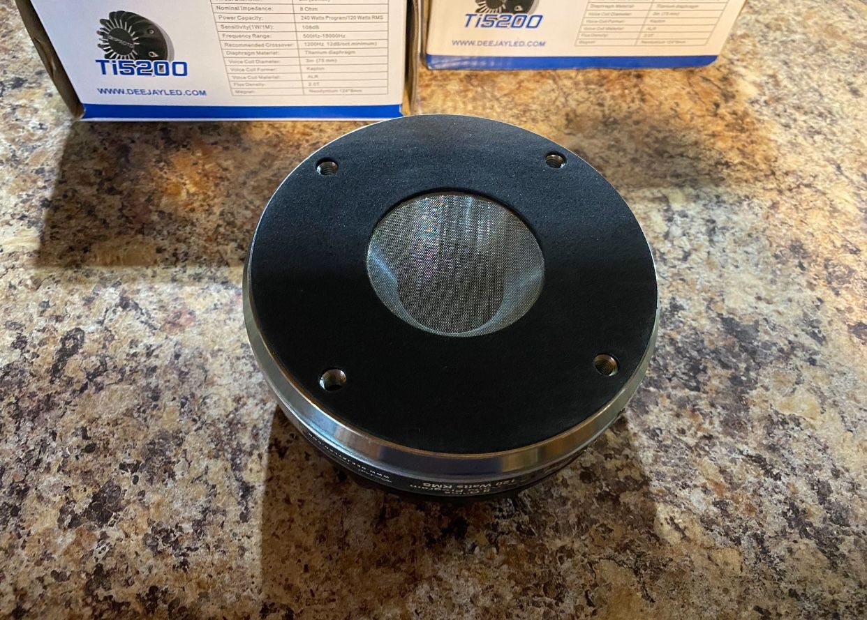 New Neodymium 4 Bolt Driver 3”VC 240w $120 Each