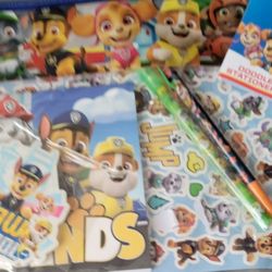 PAW.PATROL  DOODLE PAD STATIONARY  SET