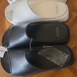 Pink sandals -Victoria  Secret.