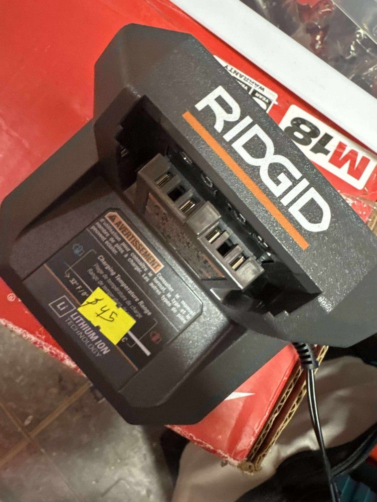 Ridgid New Charger