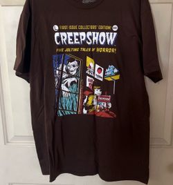 Creepshow Brown Mean T-shirt Size M New