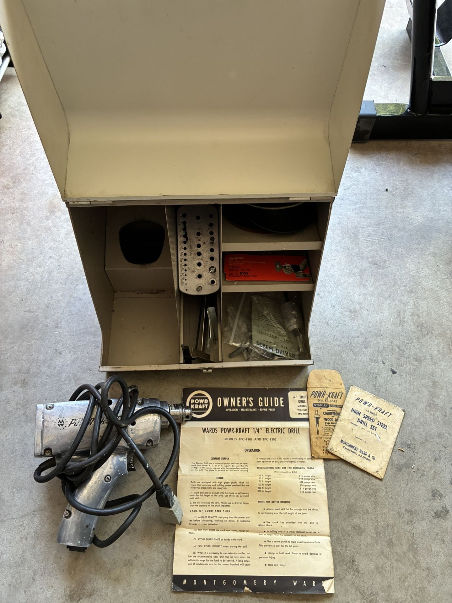 Montgomery Ward Powr Kraft Drill (Antique)