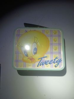 Old vintage Tweety Bird lunch box
