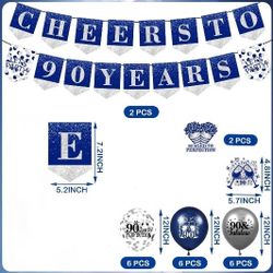 90th birthday decorations