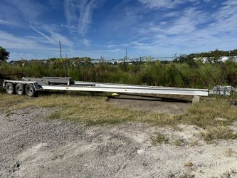34’ Aluminum I-beam Trailer