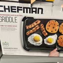 Electric Griddle In Box - Chefman  In Box 