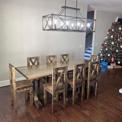 Farmhouse Table Sets On Sale Now! Built To Order. 