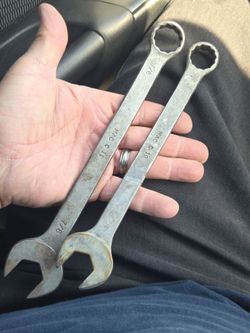 2 vintage Mac tools wrenches 7/8 & 13/16