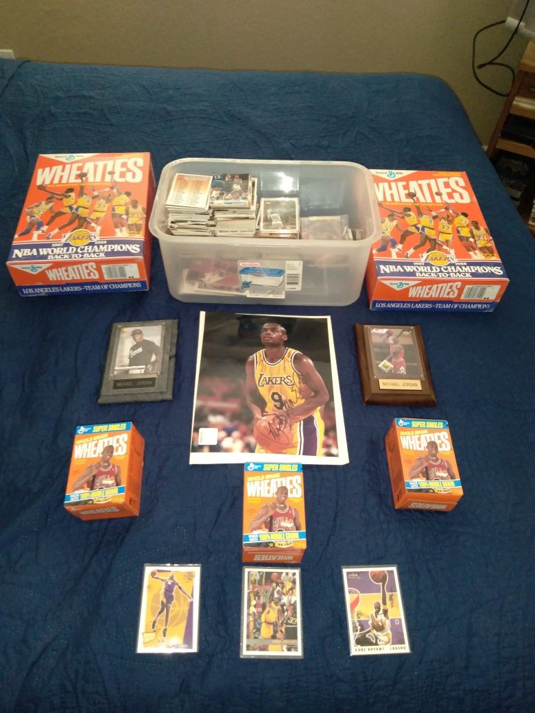 Huge sports lot and trading cards