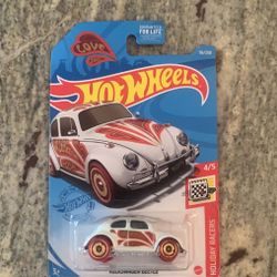 Hot Wheels Holiday Racers Volkswagen Beetle Love 2021 4/5 💝