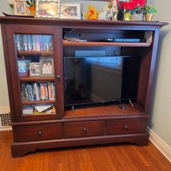 Tv wood stand Cabinet