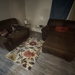 Brown Sofa Set