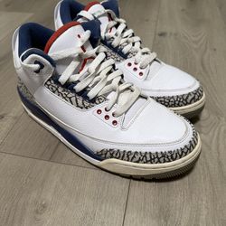 Jordan 3 True Blue size 9