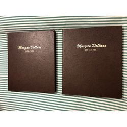 Morgan Silver Dollar Albums Set US Coins