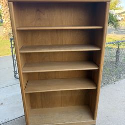 Wooden Bookshelf 